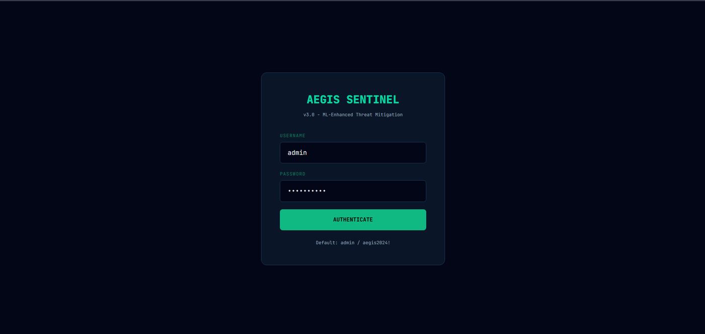 Aegis Sentinel - real-time threat detection SOC platform